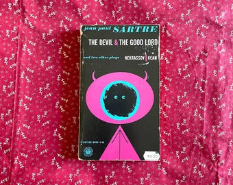 The Devil & The Good Lord - Jean Paul Sartre vintage paperback book.
