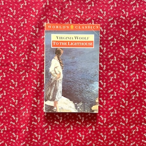 To The Lighthouse - Virginia Woolf Vintage Literatur Taschenbuch.