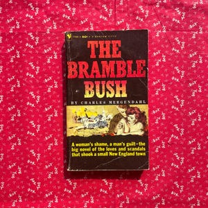The Bramble Bush - Charles Mergendahl vintage smut paperback book.