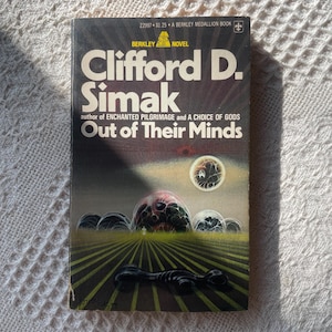 Out of Their Minds - Vintage Clifford D. Simak science fiction paperback (Berkley Edition)