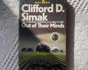 Out of Their Minds - Vintage Clifford D. Simak science fiction paperback (Berkley Edition)