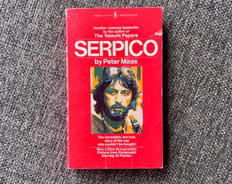 Serpico - Peter Maas vintage paperback book.