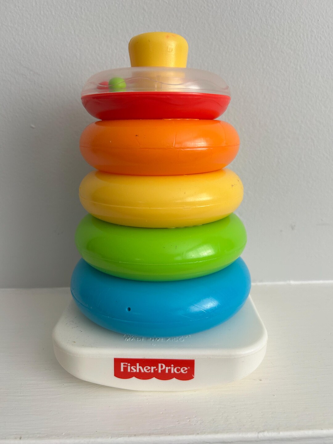 Fisher Price Rock-a-stack® Rocking Ring Stacker Toddler Toy - Etsy