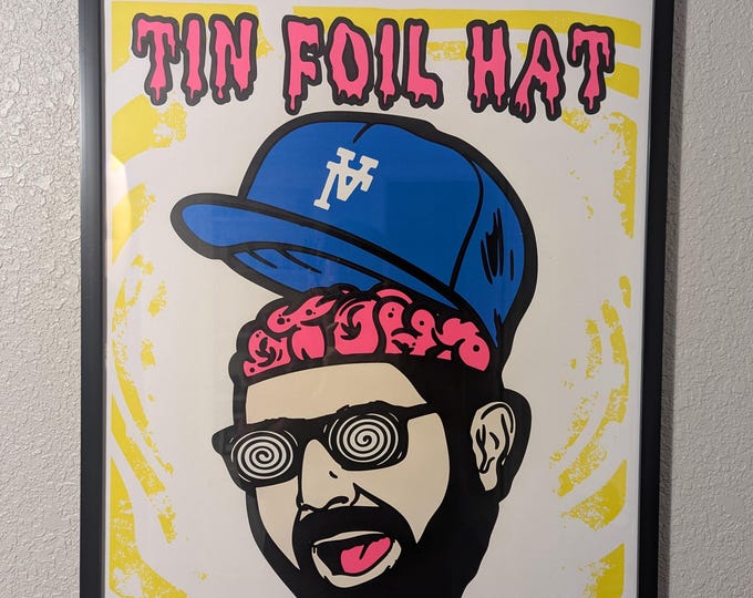 TFH Hand Screen Printed Poster Print. ONLY 100 made! Get them while they last!