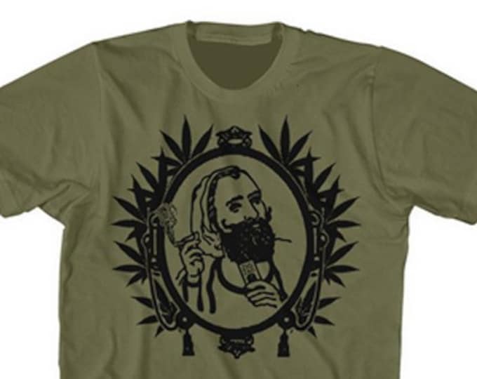 Zig Zag Man Marijuana Shirt by Graphic Villain