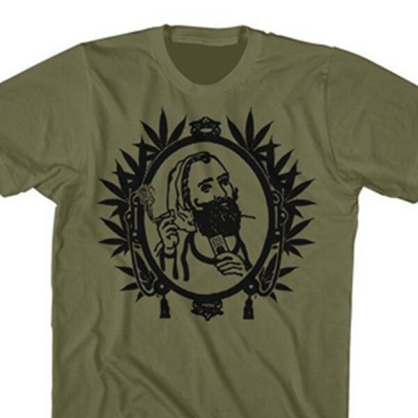 Zig Zag Man Marijuana Shirt by Graphic Villain