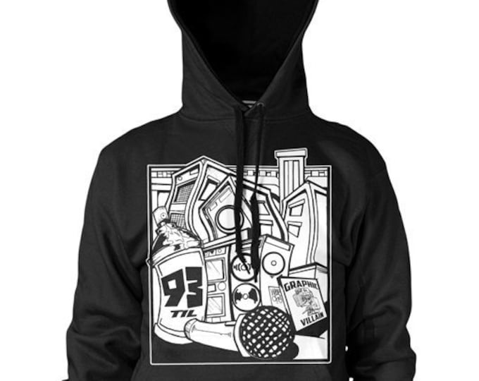 93 Til Infinity Hoodie by Graphic Villain