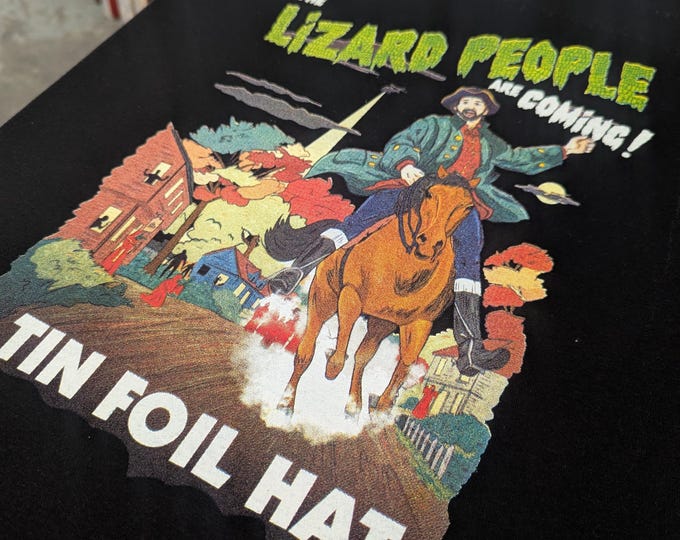 The Lizard People are Coming! *Back in stock*