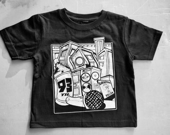 93 Til' Infinity youth shirt or onesie by Graphic Villain