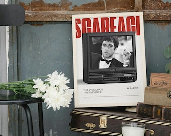 Scarface - Geïnspireerde filmposter
