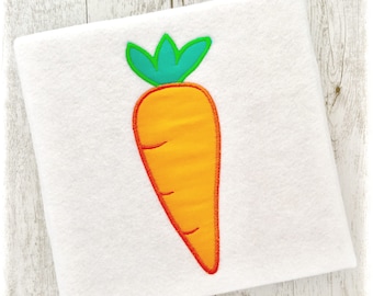 Carrot Applique Machine Embroidery Designs, Bunny Applique Designs, Easter Applique Design, Baby Applique Embroidery, Machine Applique, PES