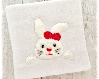 Easter Bunny Head Applique Machine Embroidery Designs, Bunny Applique Designs, Easter Applique Design, Easter Embroidery, Machine Applique