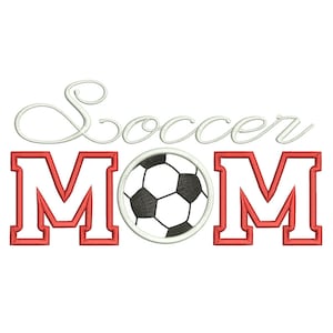 Applique Motif de broderie Machine maman du football, Motif de broderie maman du football, Motif de broderie football, Motifs de broderie ballon de football