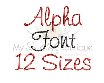 Embroidery Fonts for Boys Machine PES Files XXX Designs - Boys Embroidery Fonts PES - 12 Sizes - Instant Download