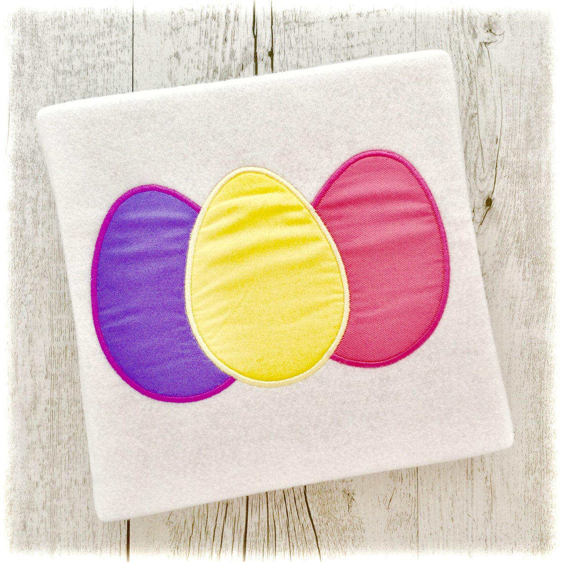 Easter Egg Applique Machine Embroidery Designs Easter Etsy