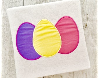 Diseños de bordado de máquina de apliques de huevo de Pascua, Diseño de bordado de Pascua, Diseños de apliques de Pascua, Diseño de apliques para bebés, Aplique de máquina