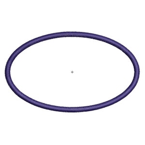 Oval Applique Machine Embroidery Design, Oval Applique Design, Oval Embroidery, Frame Applique, Circle Applique, Shape Embroidery