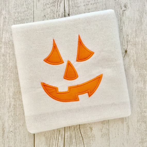 Pumpkin Face Applique Machine Embroidery Designs Halloween Applique Design, Pumpkin Face Embroidery Design, Pumpkin Applique Design