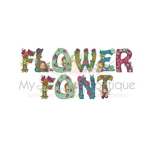 Girly Machine Embroidery Font Monogram Alphabet Girly Embroidery Fonts for Girls Fancy Embroidery Fonts Baby Embroidery Font Kids Embroidery
