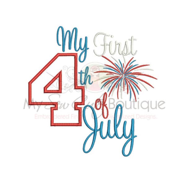 4th of july embroidery applique designs