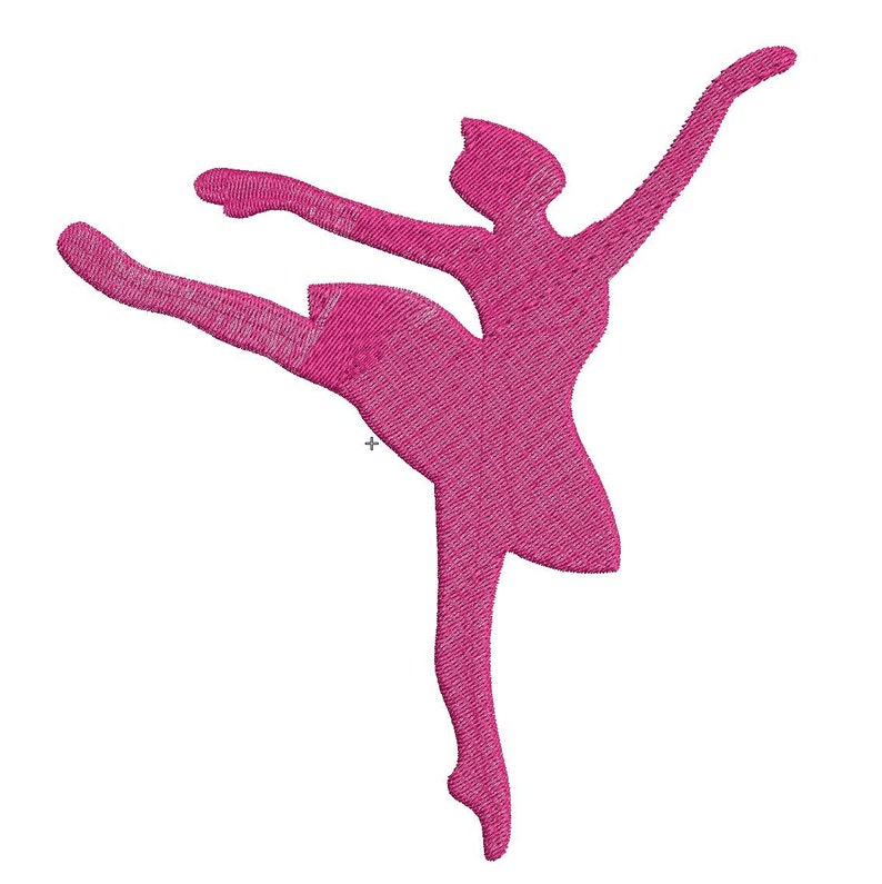 Ballerina machine embroidery design ballerina embroidery  etsy