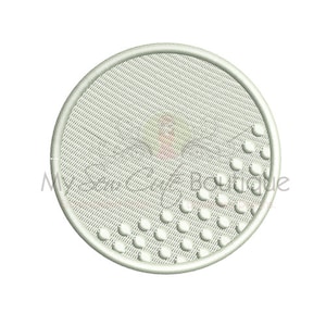 Golf Ball Machine Embroidery Design, Golf Embroidery Designs, Golf Embroidery Files, Monogrammed Golf Ball Embroidery Designs Embroidery PES