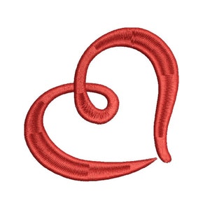 Embroidery Design, Valentine&#39;s Day, Machine Embroidery, Valentine Embroidery, Heart Embroidery, Love Embroidery, Heart Design, Filled Design