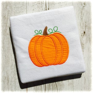 Pumpkin Applique Machine Embroidery Designs Halloween Applique Design, Boy Pumpkin Applique Design, Thanksgiving Applique Design