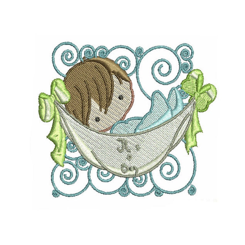 Baby boy machine embroidery design baby boy embroidery  etsy