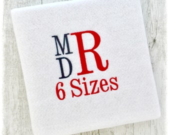 Stacked Monogram Machine Embroidery Font Alphabet, Stacked Monogram Embroidery Font PES, Boys Monogram Embroidery Design, Mens Monogram Font