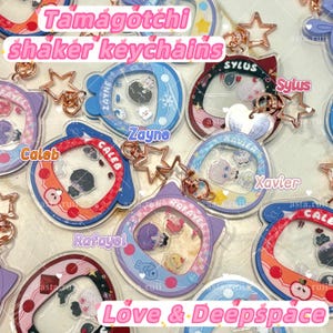 Love And Deepspace | Tomagotchi Shaker Keychains 2.0 |  PLEASE READ DESCRIPTION&lt;3