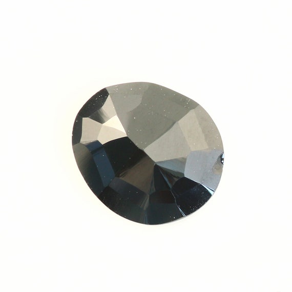 AAA Natural Black Spinel Rosecut Freeform Irregular Cabochon Gemstones