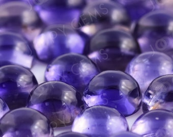 Iolite Cabochon 4mm Round - per stone