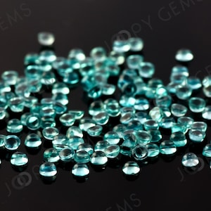 Apatite Cabochon 3mm Round - per stone