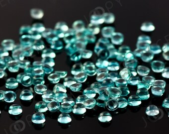 Apatite Cabochon 3mm Round - per stone