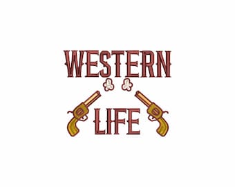 Western life embroidery design, western embroidery design, cowboy embroidery, machine embroidery designs trendy, digital download