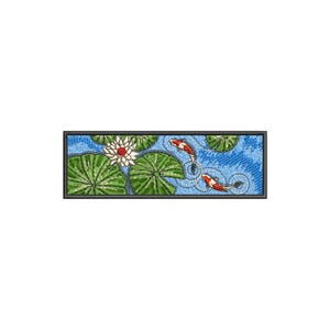 Koi fish machine embroidery designs, Japanese art, Fishing, embroidery pattern, embroidery files, trendy embroidery, digital download