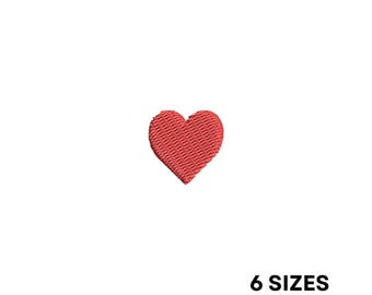 Mini heart embroidery design, machine embroidery designs, embroidery pattern, embroidery files, small embroidery designs, digital download
