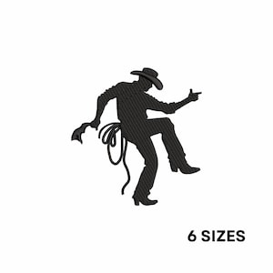 Cowboy embroidery design, western embroidery design, cowboy embroidery, machine embroidery designs trendy, digital download, Line art