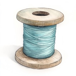 11 rocchetti di legno vintage con filo azzurro, rocchetti di filo da cucito, rocchetti di legno antichi, rocchetti di filo con filo blu, accessori per cucire retrò