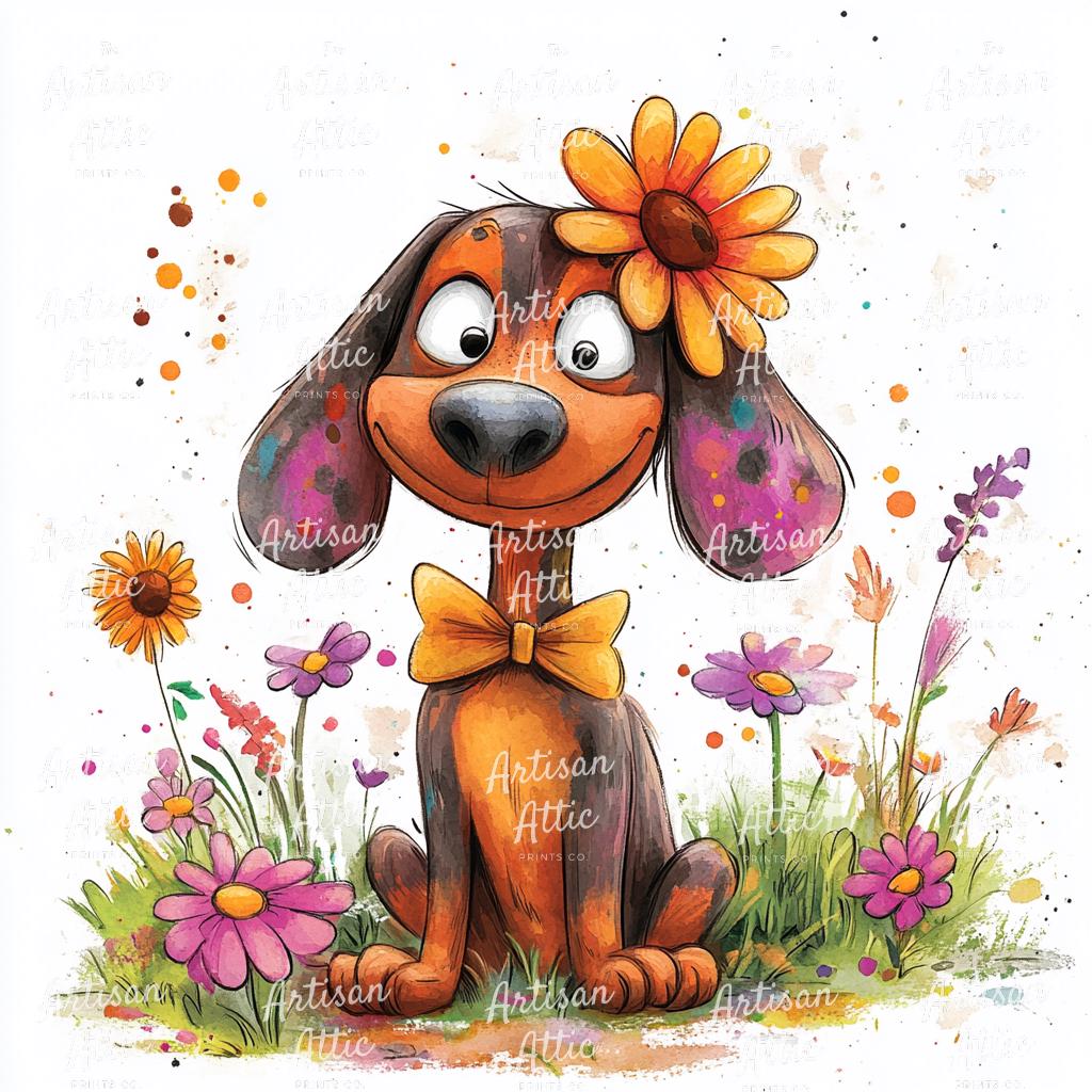 Teckel cartoons - Etsy België, image size:1024x1024