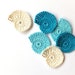 Sea Shell Appliques Beach Party Decorations Crochet Sea Shells ...
