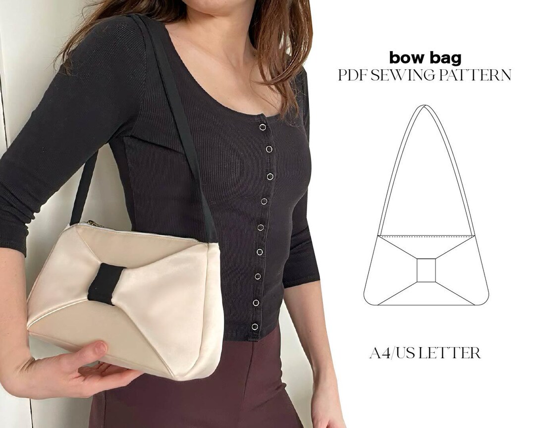 Bow Bag | Digital PDF Sewing Pattern - Etsy