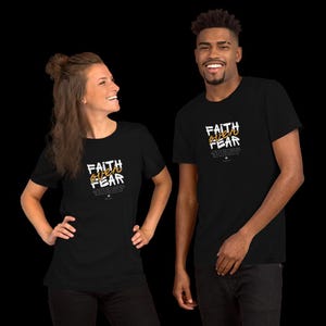 Faith over Fear T-shirt, Christian T-shirt, Christian Clothing