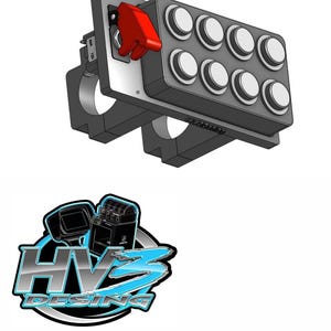 Fueltech 8 Panel Switch Mount - Etsy