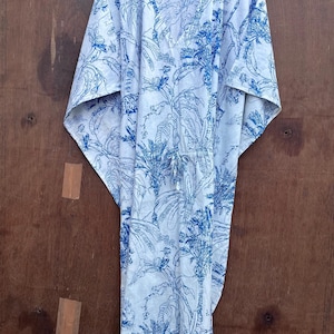 Beautiful Pure Cotton Kaftan , Cotton kaftan, Long Cotton kaftan, Soft Cotton Kaftan, Kaftan Dress, Cotton Bath Robe, Gift For Her
