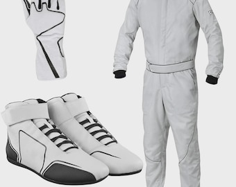 New Red Bull 2025 Go Kart Racing Suit Complete Kart Kit Digital Printed Level2 Kart Shoes & Gloves and Balaclava Free Gift