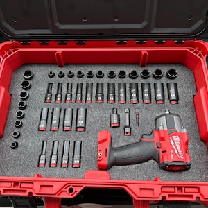 Custom Foam Insert for Milwaukee PACKOUT – Made to Fit Tools & Gear