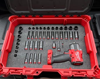 ミルウォーキーPACKOUT用カスタムフォームインサート - ツールとギアにフィットするように作られています