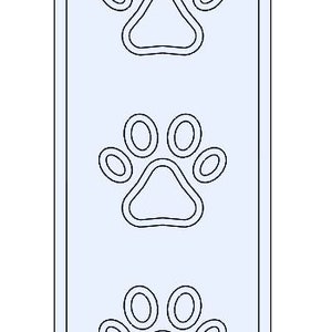 S130 - Paws Pen Blank, STL 3D Printer Digital Download